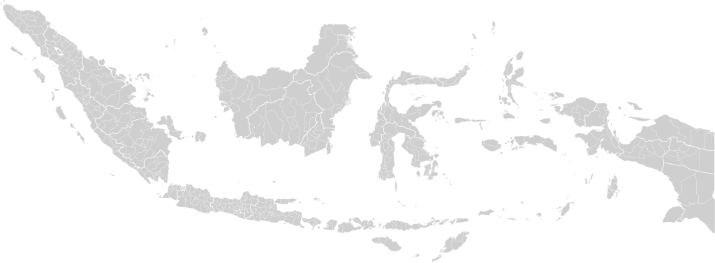 Jangkauan pelayanan di seluruh Indonesia